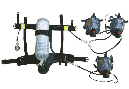 Rescure SCBA (Fire Apparatus) with Extra Masks