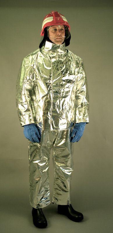 MED approved Aluminized Marine Fireman Suit