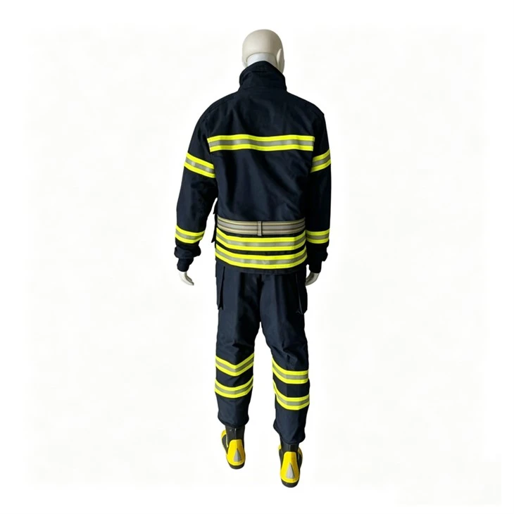 FIREMAN PROTECTIVE SUITS EN 469 2020 FANGZHAN REAR